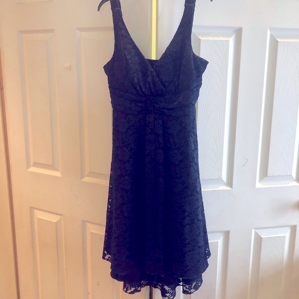 Navy Lace Dress